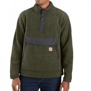 Carhartt,  Relaxed Fit Fleece Quarter-Snap Pullover — Size 2X (20W-22W)